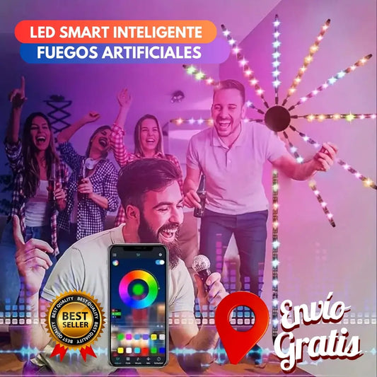 LED Smart Juegos Artificiales✨🌈