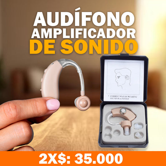 Auriculares amplificadores de sonido x2