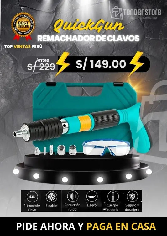 QuickGun™ Remachador de Clavos🦯